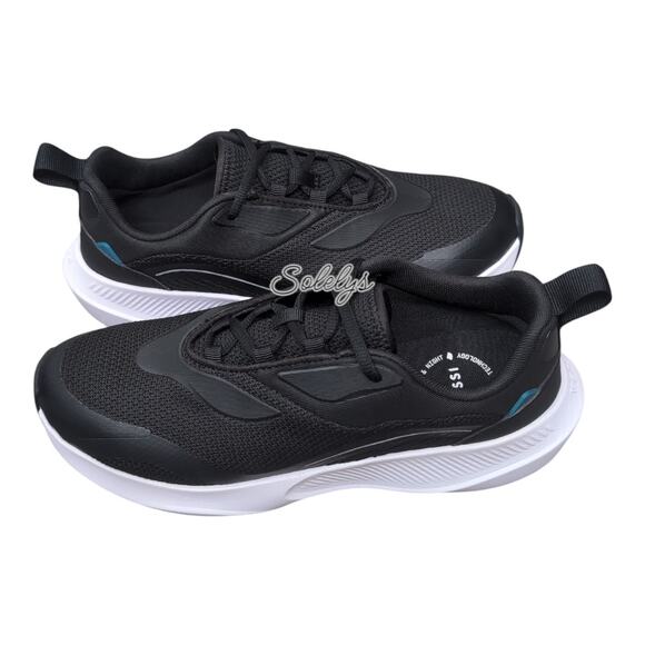 Vessi Tidal Womens 11 Black on White Waterproof Dyma-Tex Vegan Lace Up Sneaker - Picture 13 of 13